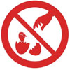 Prohibido apresar animales